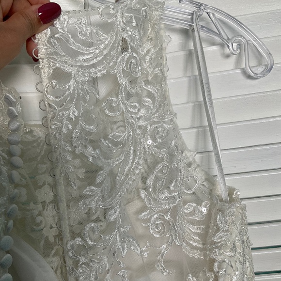 Essence of Australia street size 4 D2174 NWT Ivory wedding dress - Picture 13 of 16